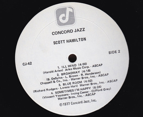 Scott Hamilton Is A Good Wind Who Is Blowing Us No Ill