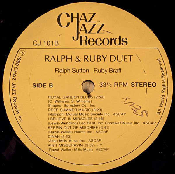 Ralph & Ruby Duet