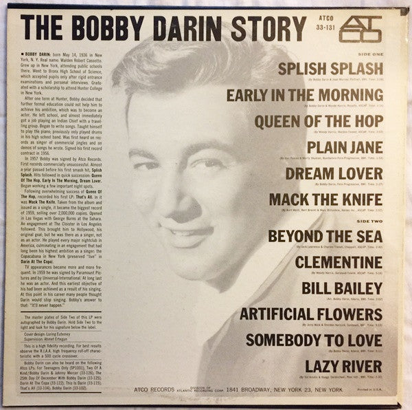 Master Release: The Bobby Darin Story by Bobby Darin