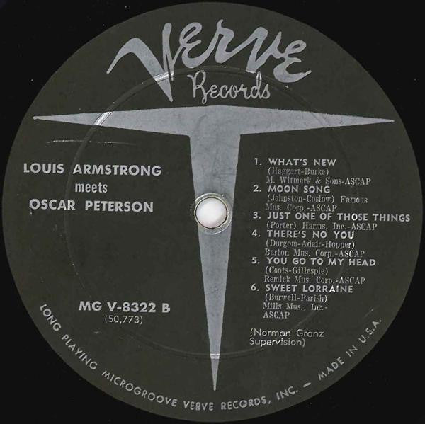Louis Armstrong Meets Oscar Peterson