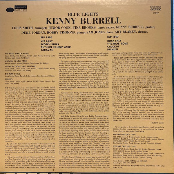 Release: Blue Lights, Vol. 2-Vinyl-US-1967-BST 81597-7874023