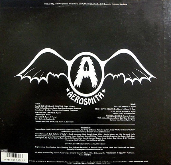 Release: Get Your Wings-Vinyl-Japan-1986-20AP 3122-3811532