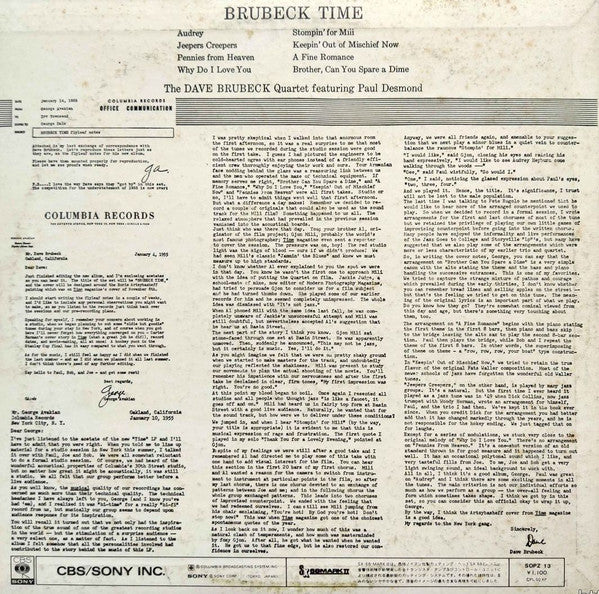 Brubeck Time