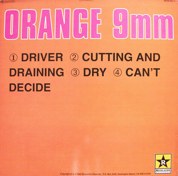 Orange 9mm