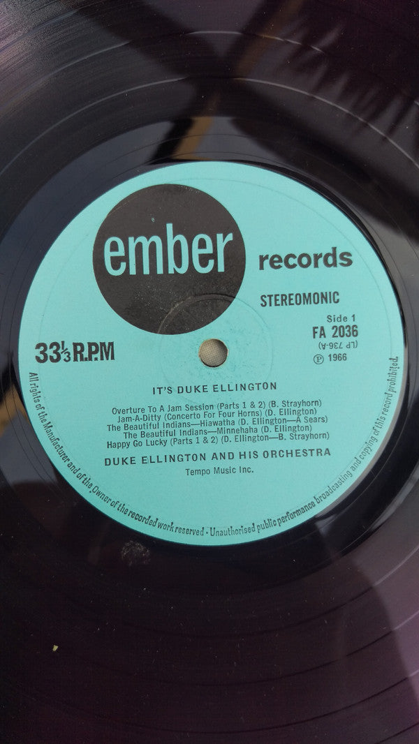 It's Duke Ellington and his Orchestra playing...