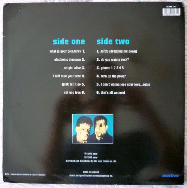 Release: Electronic Pleasure-Vinyl-UK-1995-GLOBE LP 2-2070208