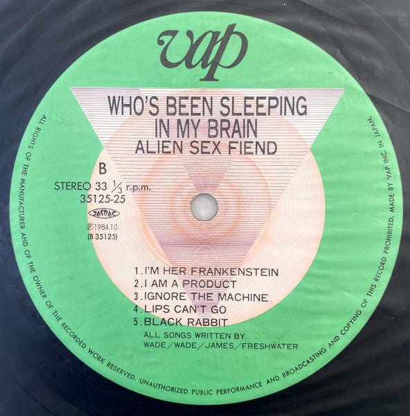 Who's Been Sleeping In My Brain