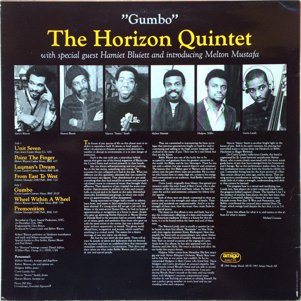 Master Release: Gumbo by The Horizon Quintet