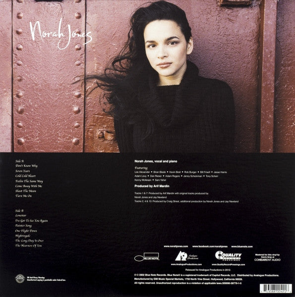 Release: Come Away With Me-Vinyl-UK, Europe & US-2012-APP 042, 509996-38779-1-5-3683997