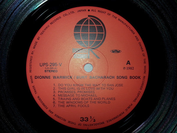 Burt Bacharach Song Book