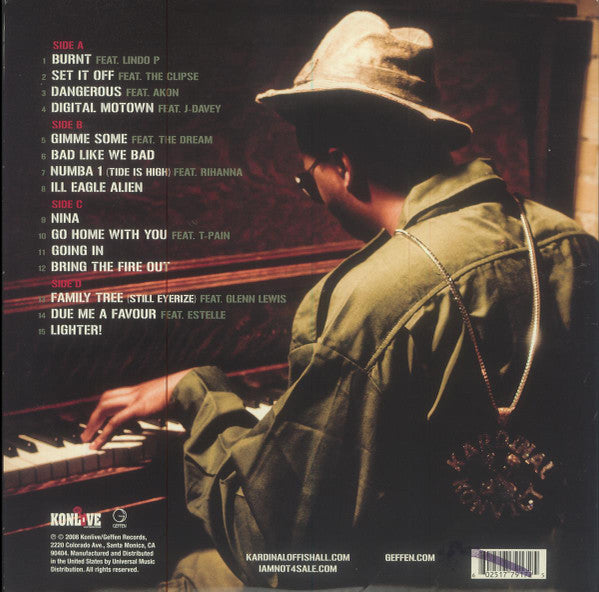 Release: Not 4 Sale-Vinyl-US-2008-B001164001JK02, B001164001JK02-3094085