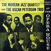 The Modern Jazz Quartet - At The Opera House = オペラ・ハウスのMJQとオスカー・ピーターソン・トリオ (LP, Album, Mono, Reissue) - Near Mint (NM or M-) / Very Good (VG)