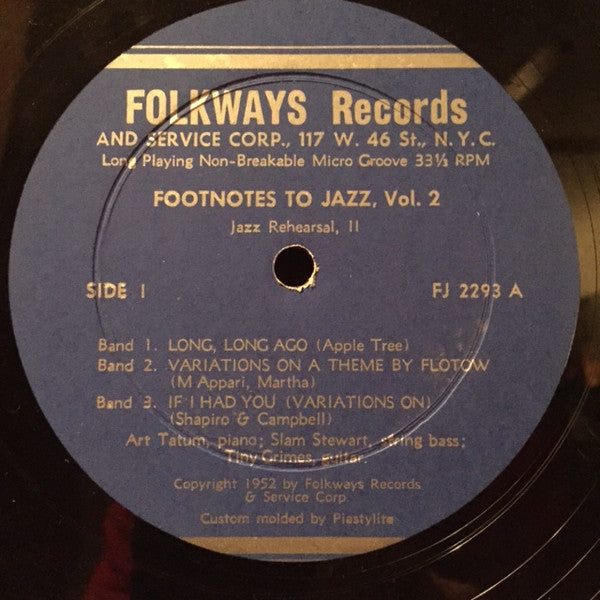 Footnotes To Jazz Vol. 2: Rehearsal