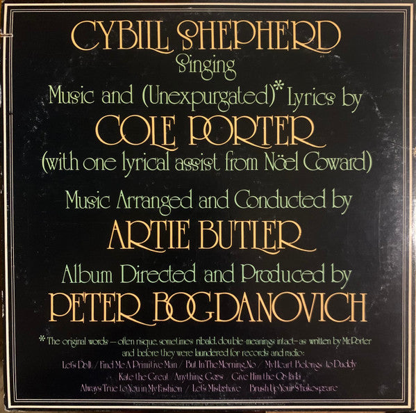 Cybill Does It... ...To Cole Porter