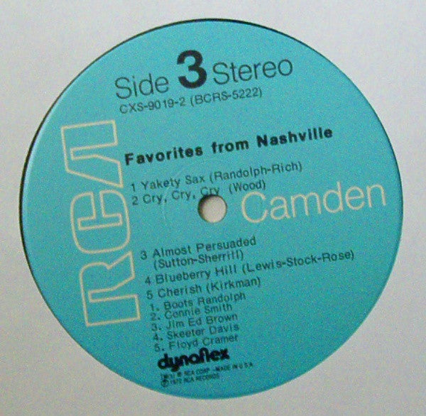 Favorites From Nashville