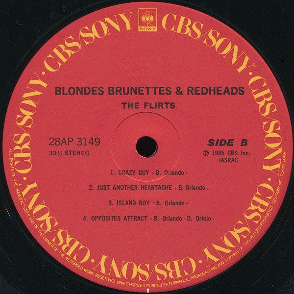 Blondes Brunettes & Redheads