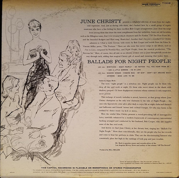 Ballads For Night People