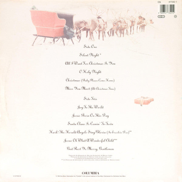 Release: Merry Christmas-Vinyl-UK & Europe-1994-477342 1-1361403