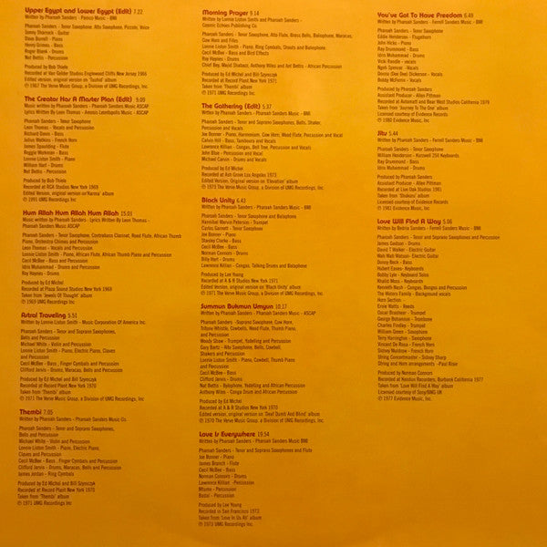 Anthology - You've Got To Have Freedom