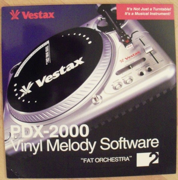 PDX-2000 Vinyl Melody Software 2 (Fat Orchestra)