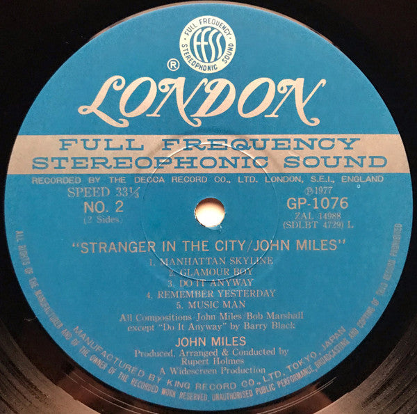 Stranger In The City = 大都会の孤独