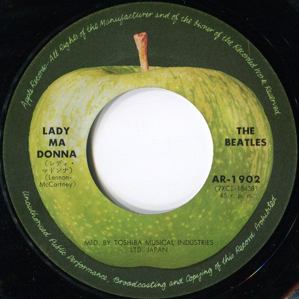 Release: Lady Madonna-Vinyl-Japan-1970-AR-1902-7667749