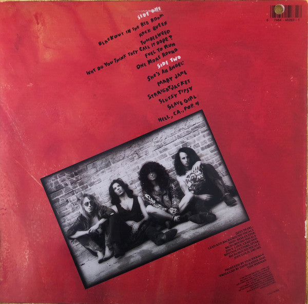 Master Release: Blackout In The Red Room by Love/Hate