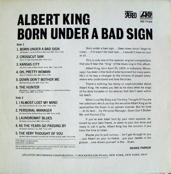 Born Under A Bad Sign