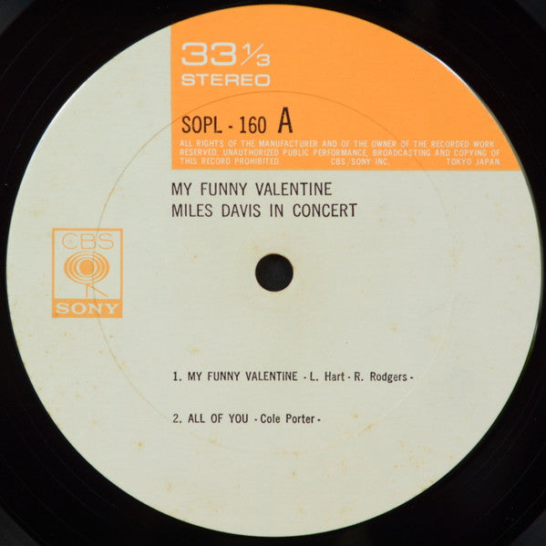 My Funny Valentine - Miles Davis In Concert