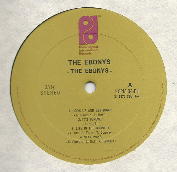 Master Release: The Ebonys by The Ebonys
