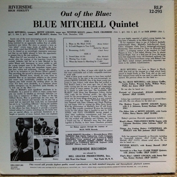 Out Of The Blue