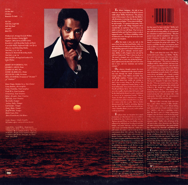 Master Release: Conception: The Gift Of Love by Bobby Hutcherson