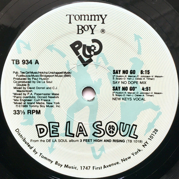 Master Release: Say No Go by De La Soul