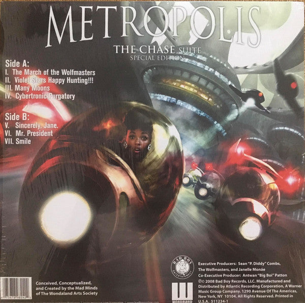Master Release: Metropolis, Suite I Of IV: The Chase by Janelle Monáe