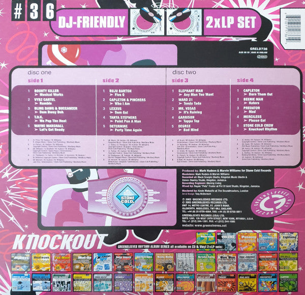 Release: Knockout-Vinyl-UK-2003-GRELD 736-3999315