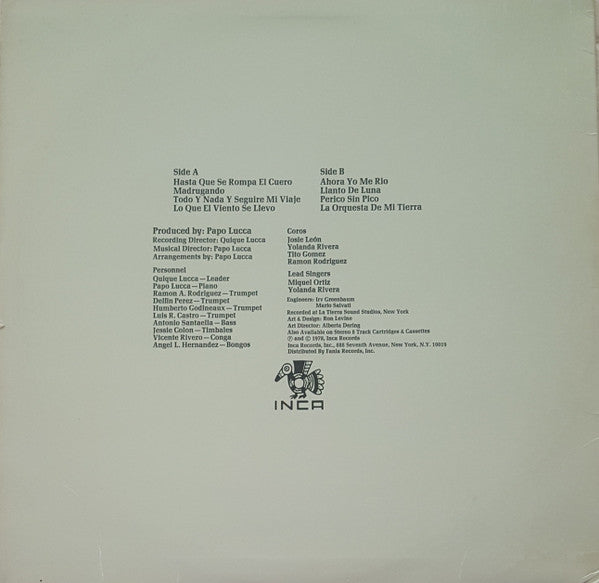 Release: La Orquesta De Mi Tierra-Vinyl-US-1978-JMIS-1064-5089767
