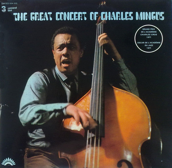 Release: The Great Concert Of Charles Mingus-Vinyl-France-None-30 AM 003-004-005-1207968