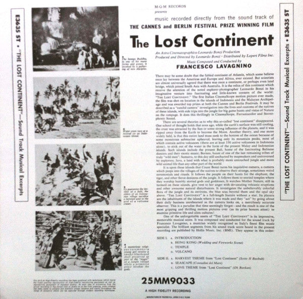 The Lost Continent