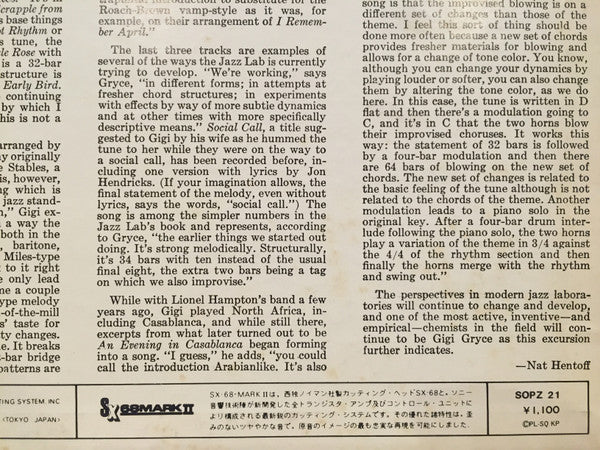 Modern Jazz Perspective