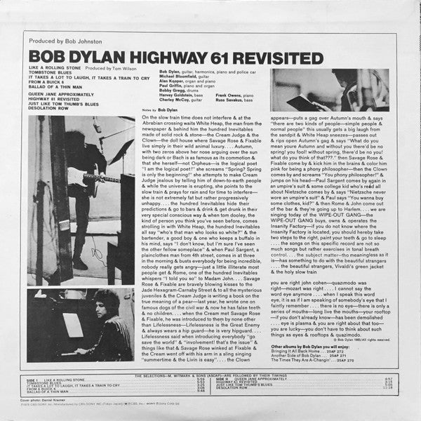 Highway 61 Revisited