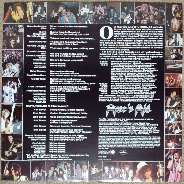 Release: Stars-Vinyl-Japan-1986-884 004-1, AIDG-1-7035999