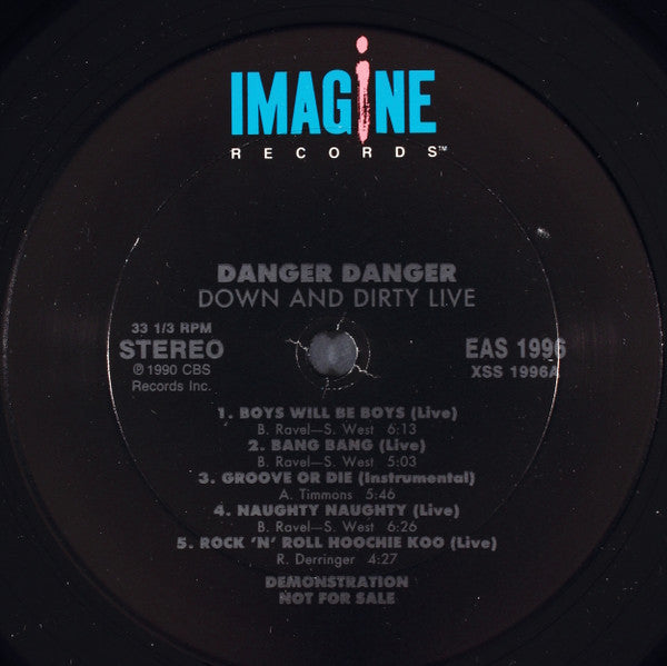Master Release: Down And Dirty Live! by Danger Danger