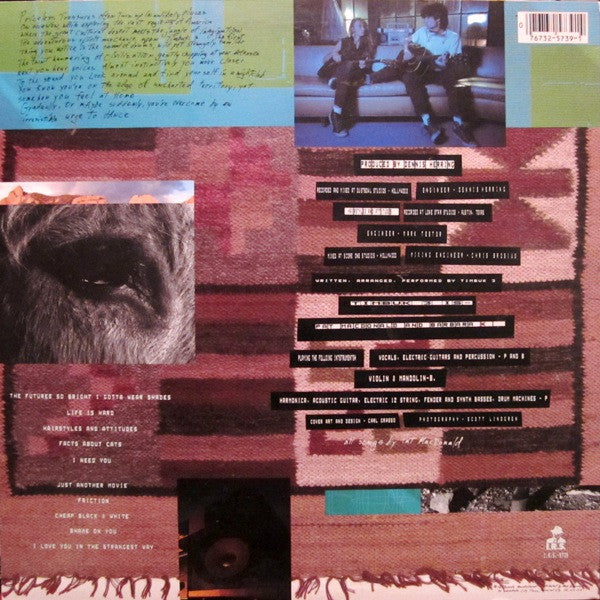 Release: Greetings From Timbuk 3-Vinyl-US-1986-IRS-5739-2264578