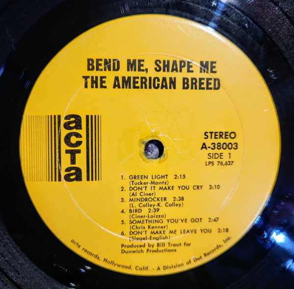 Bend Me, Shape Me