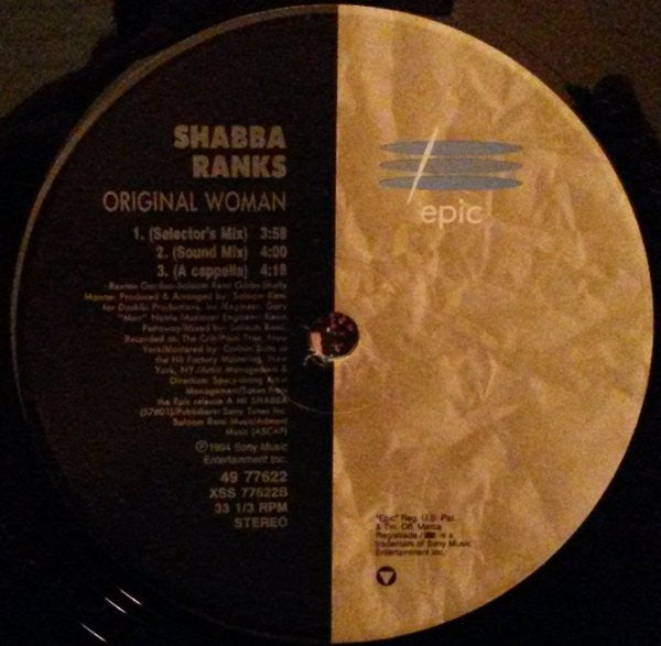 Ram Dancehall / Original Woman