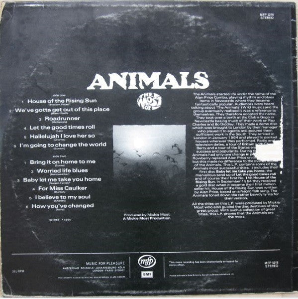 Release: The Most Of-Vinyl-UK-1971-MFP 5218-5621561