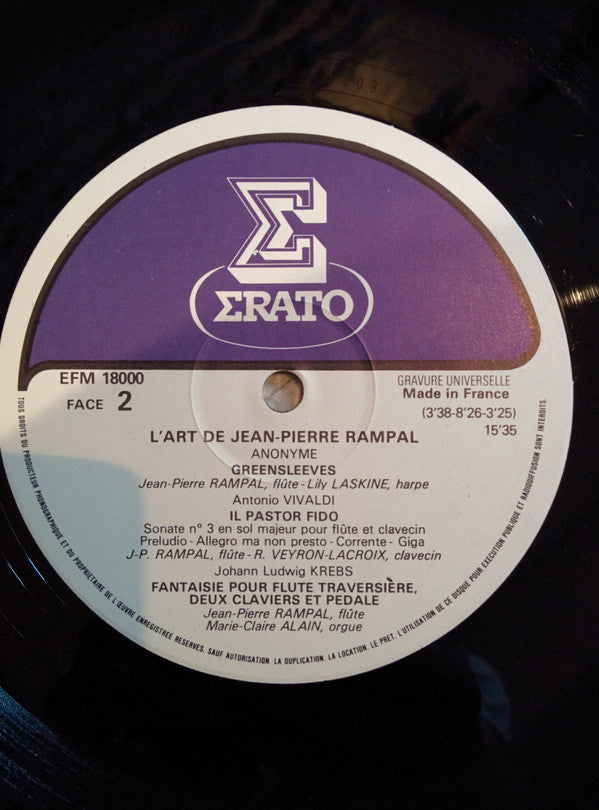 L'Art De Jean-Pierre Rampal