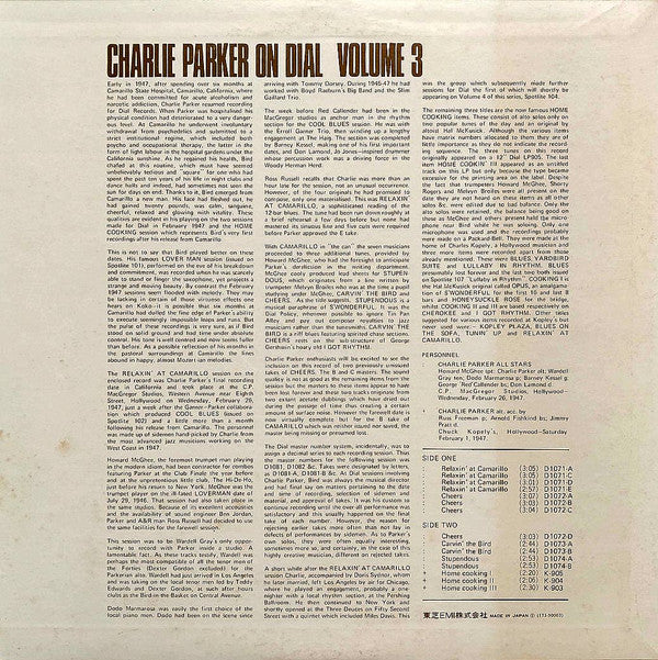 Charlie Parker On Dial Volume 3