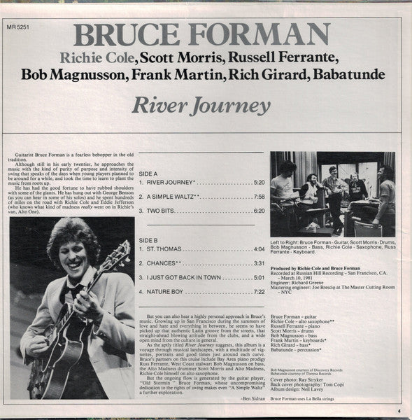 Master Release: River Journey by Bruce Forman