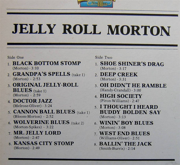 "Jelly Roll" Morton